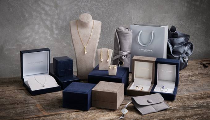 Veredeltes Etui – Detailaufnahme